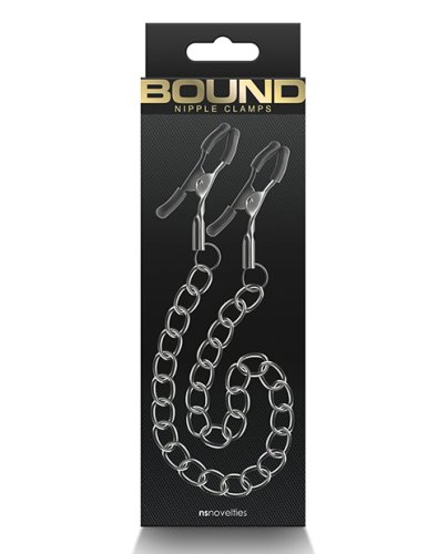 Bound DC2 Nipple Clamps - Gunmetal