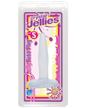 Crystal Jellies Butt Plug - Small Clear