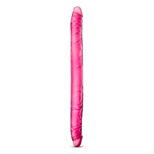 B YOURS 16 DOUBLE DILDO PINK \"