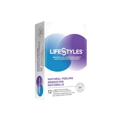 Lifestyles Natural Feeling Condoms 12\'s