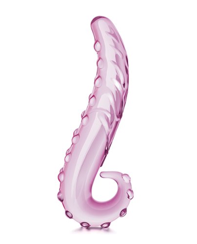 Glas 6\" Lick-it Glass Dildo - Pink