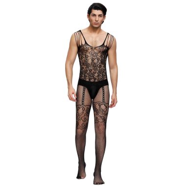 Male Bodystocking Strappy Shoulders