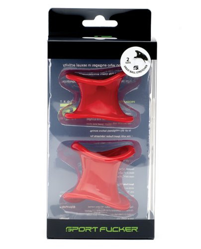 Sport Fucker Ergonomic Ball Stretcher Kit - Red