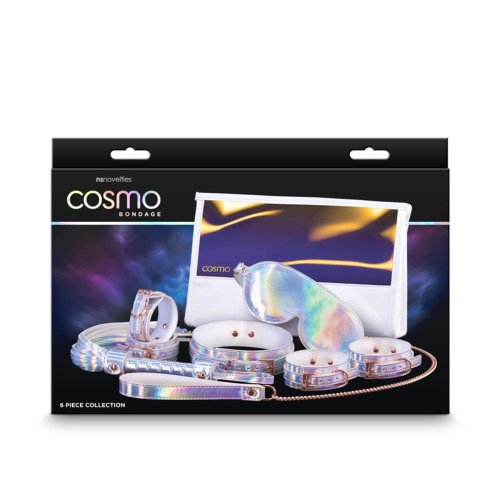 Cosmo Bondage 6 Piece Kit - Rainbow