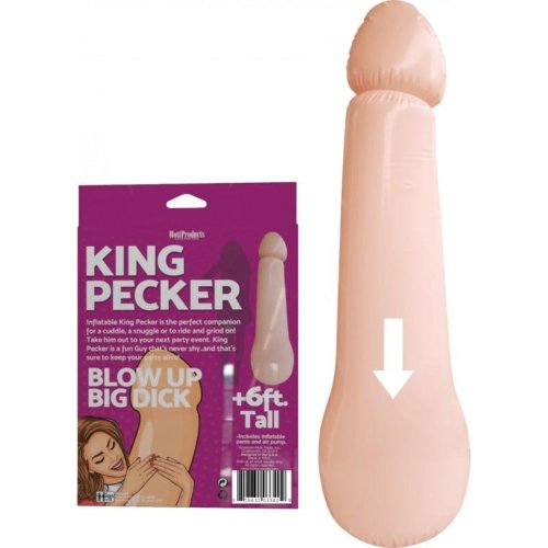 King Pecker Inflatable Doll 6 feet tall