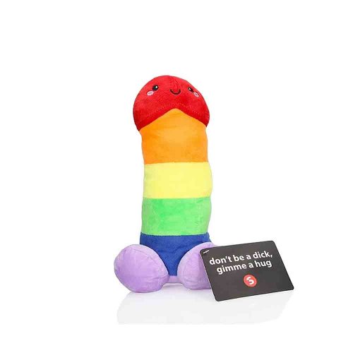 Penis Stuffy - 12\" Rainbow Plushie