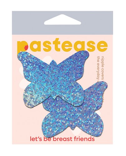 Pastease Premium Glitter Butterfly - Blue O/S