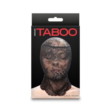 Hustler Taboo - Lace Hood - Black