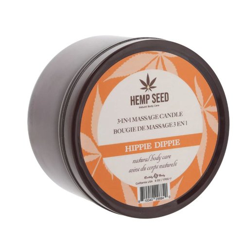 Hemp Seed 3-in-1 Massage Candle - Hippie