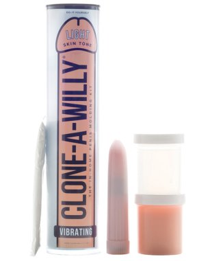 Clone-A-Willy Kit Vibrating - Light Skin Tone