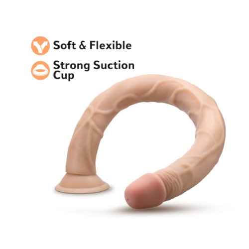 DR SKIN 19IN DILDO BEIGE