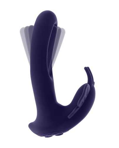 Evolved Lord of the Wings Flapping & Vibrating Stimulator - Purple