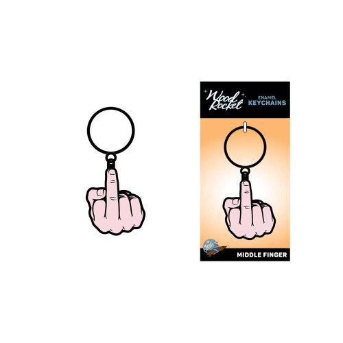 Middle Finger Keychain