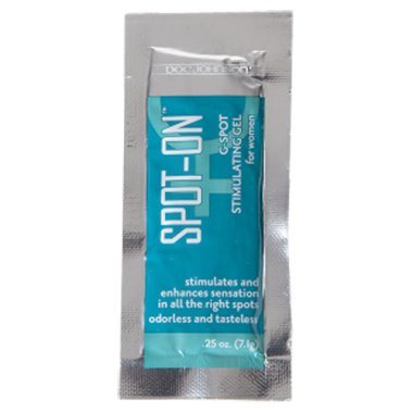 Spot-On G-Spot Stimulating Gel For Women Foil Pak