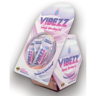 BODY ACTION VIBEZZ 50PC STICK PACK DISPLAY FISHBOWL