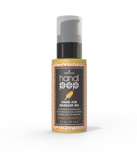 HANDIPOP EDIBLE MASSAGE GEL ORANGE CREAMSICLE 2 OZ