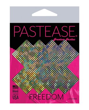 Pastease Premium Disco Glitter Plus X - Silver O/S