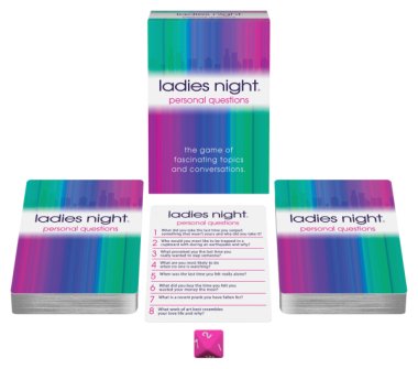 LADIES NIGHT PERSONAL QUESTIONS GAME