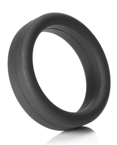 Tantus 1.5\" Supersoft C Ring - Onyx