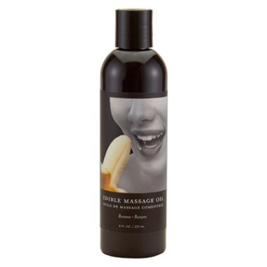 Edible Massage Oil Banana 8 fl oz / 237 ml