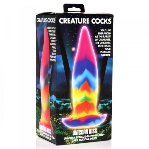 Unicorn Kiss Tongue Glow-In-Dark Silicon