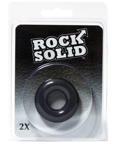 Rock Solid 2\" Black Donut Ring