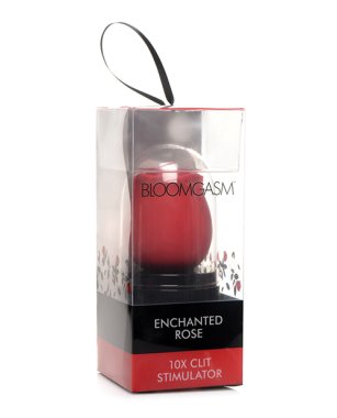 Inmi Bloomgasm Enchanted Rose 10X Clitoral Stimulator w/Case - Red