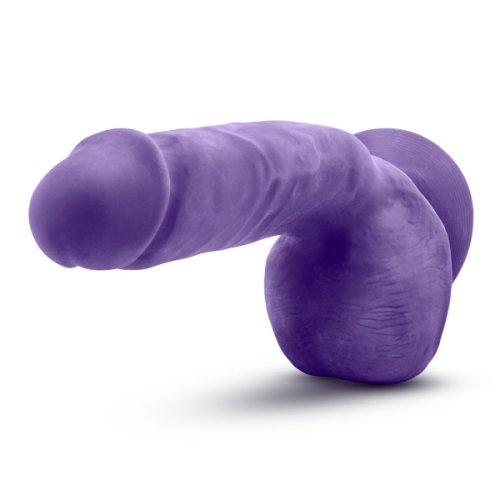 AU NATUREL BOLD POUND 8.5 IN DILDO PURPLE