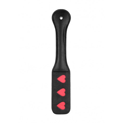 Ouch! Paddle - HEARTS - Black/Red