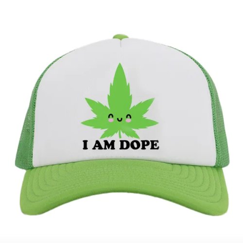 I Am Dope Trucker Hat