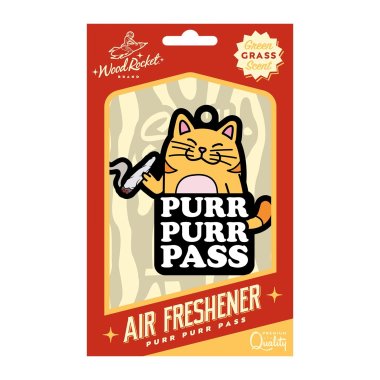 Purr Purr Pass Air Freshner