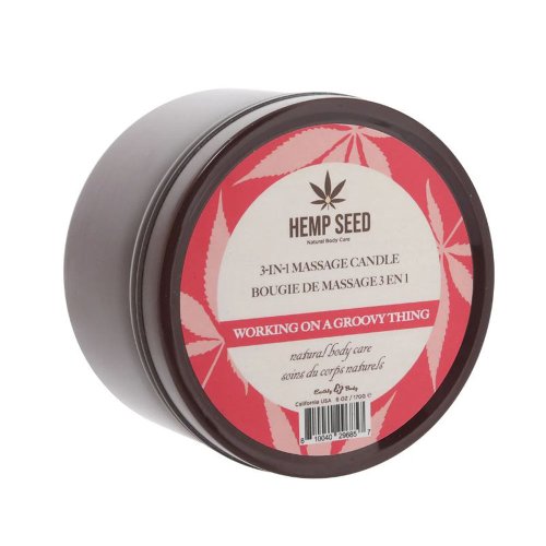 Hemp Seed 3-in-1 Massage Candle - Groovy