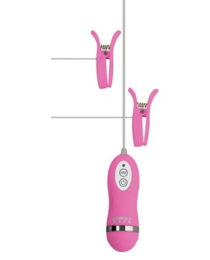 GigaLuv Vibro Clamps - 10 Functions Pink