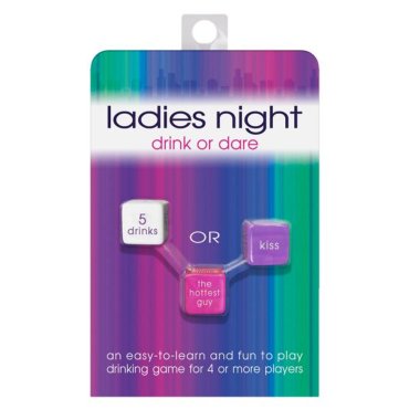 Ladies Night Drink or Dare Dice *