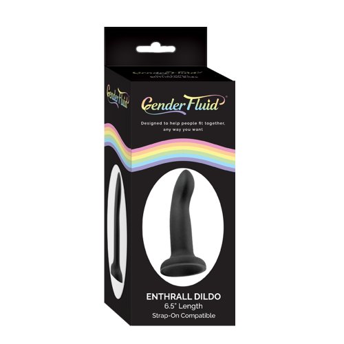 Gender Fluid Enthrall 6.5\" Dildo - Black