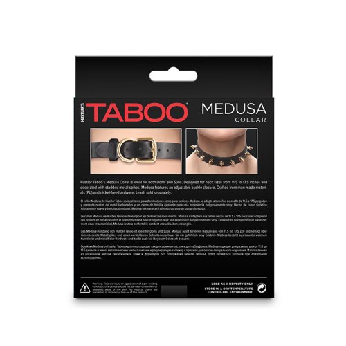 Hustler Taboo - Medusa Collar - Black