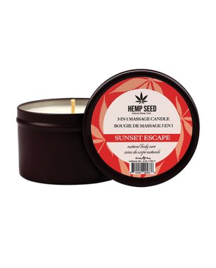 EMP SEED 3-IN-1 SUNSET ESC MASSAGE CANDLE 6 OZ