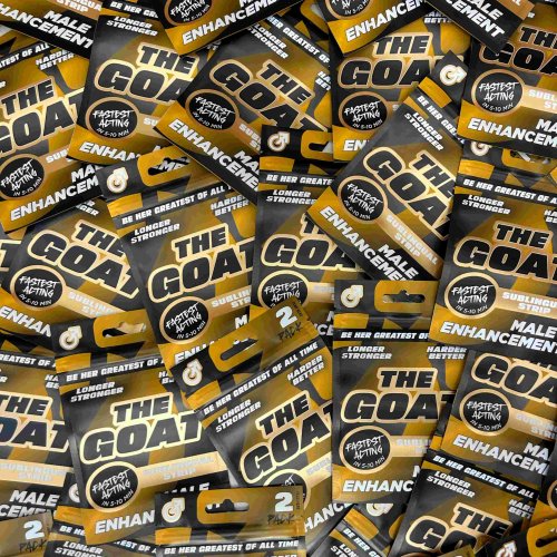 THE GOAT MALE ENHANCEMENT SUBLINGUAL STRIPS 25PK (NET)