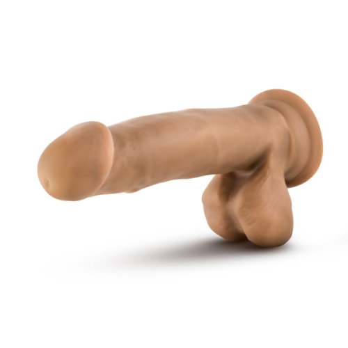 DR. SKIN DR. MARK 7IN DILDO W/ BALLS TAN