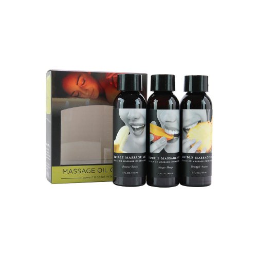 Edible Mass Oil Gift Set 3x2oz Tropical