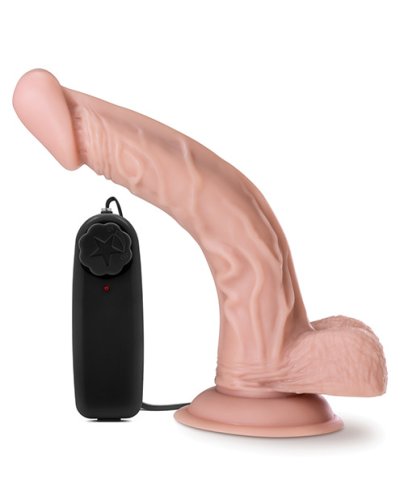 Blush Dr. Skin Dr. Sean 8\" Cock w/Suction Cup - Vanilla