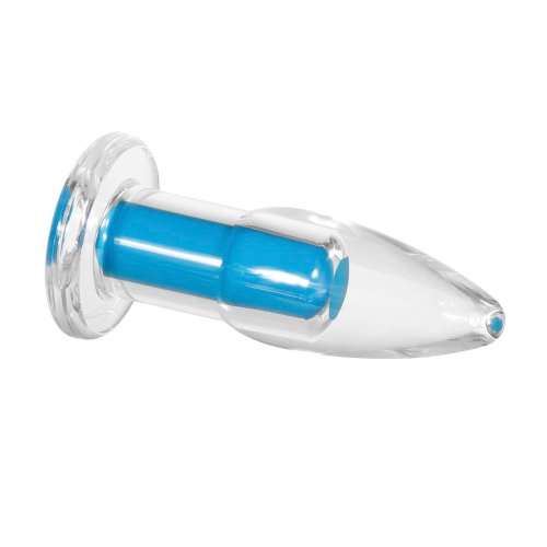 Gender-X Electric Blue Vibrating Plug