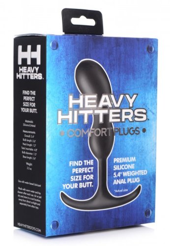 HEAVY HITTERS COMFORT PLUGS 6.4IN ANAL PLUG SMALL