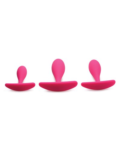 GOSSIP RUMP BUMPERS ANAL TRAINER SET MAGENTA