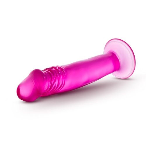 B YOURS SWEET N SMALL 6IN DILDO W/ SUCTION CUP PINK