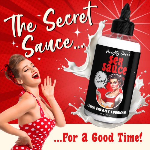 Naughty Janes Sex Sauce Extra Creamy 8oz