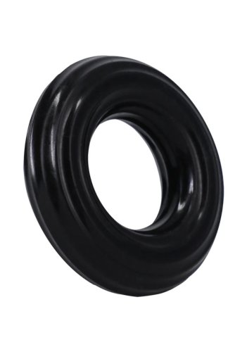 ROCK SOLID RIBBED DONUT BLACK