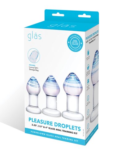 GLAS PLEASURE DROPLETS ANAL TRAINING KIT