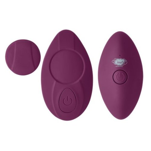 CLOUD 9 PANTY PLEASURES MAGNETIC PANTY VIBE PLUM