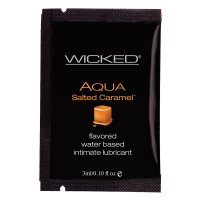3 ml Flavored Lube Sample Pack Salted Caramel